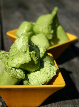 Recipe | Garlic scape pesto - Recipes with fermented garlic scapes, garlic scapes and organic garlic – Le Petit Mas organic garlic and garlic scape farm in Quebec (Canada) 